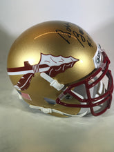 Load image into Gallery viewer, Bobby Bowden Autographed Florida State Seminoles Mini Helmet w/ exact proof COA