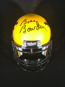 Bobby Bowden Autographed West Virginia Mini Helmet with JSA