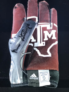 Gene Stallings Autographed Texas A&M Aggies Football Glove