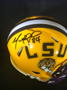 MARCUS SPEARS Signed/Autographed LSU TIGERS Mini Helmet