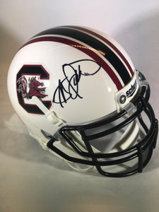 Steve Spurrier South Carolina Gamecocks Signed Mini Helmet with JSA