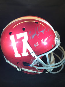 Bobby Humphrey Full Size Autographed Alabama Crimson Tide Helmet