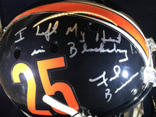 Load image into Gallery viewer, FRANK BEAMER SIGNED VIRGINIA TECH HOKIES FULL SIZE HELMET W/JSA FULL LETTER OF AUTHENTICITY