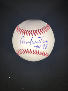 Don Sutton Autographed Rawlings Official Major League Baseball