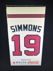 Andrelton Simmons Autographed Atlanta Braves Gold Glove Bobblehead