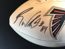 Load image into Gallery viewer, Roddy White Autographed Atlanta Falcons Logo Football