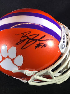 Ben Boulware Signed Clemson Tigers Mini Helmet