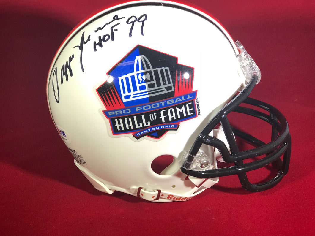 Ozzie Newsome Autographed Hall of Fame Mini Helmet W/PSA-DNA AUTHENTICATION