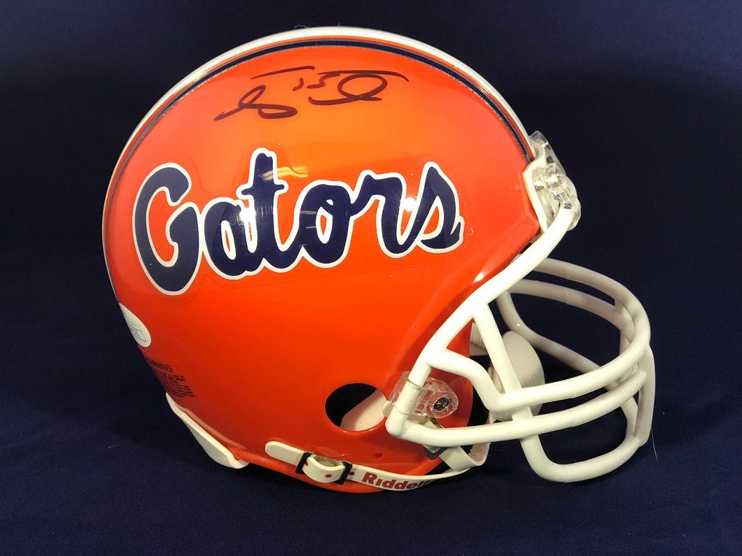Tim Tebow Autographed Florida Gators Mini Helmet W/JSA