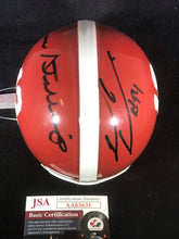 Load image into Gallery viewer, Gene Stallings and John Copeland Autographed Alabama Mini Helmet w/JSA
