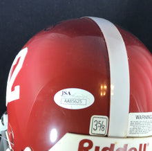 Load image into Gallery viewer, Gene Stallings and Michael Proctor Autographed Alabama Mini Helmet w/JSA