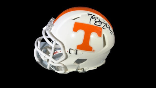 Phillip Fulmer Autographed Tennessee Volunteers Mini Helmet w/JSA