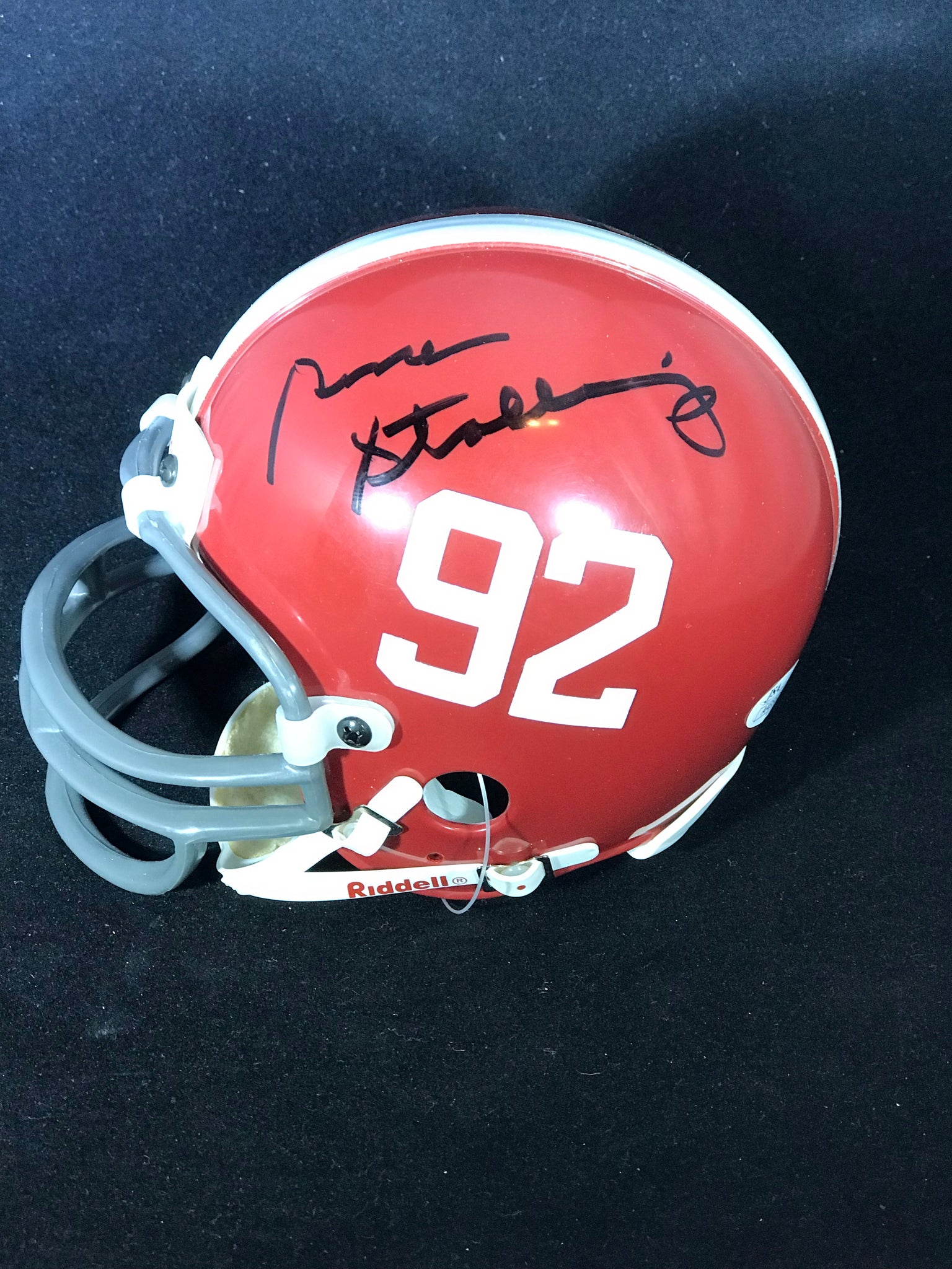 Gene Stallings and Michael Proctor Autographed Alabama Mini Helmet w/J – Wyatt Authentics