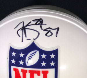 Tim Brown Autographed NFL Mini Helmet w/JSA