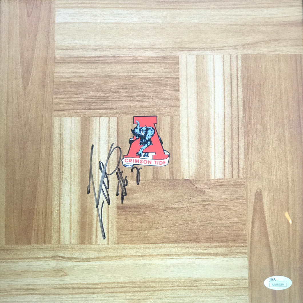 Collin Sexton Autographed 12x12 Framed Floor Tile Alabama Crimson Tide w/JSA