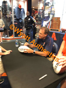 Gus Malzahn Autographed Auburn Tigers Football w/JSA
